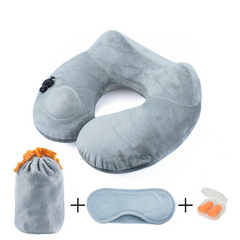 Inflatable U-Shaped Neck Pillow