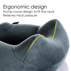 Inflatable U-Shaped Neck Pillow