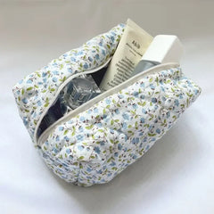 Quilted Makeup Bag