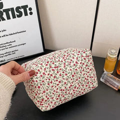 Quilted Makeup Bag