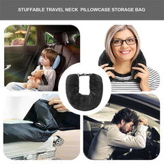 Fillable Travel Neck Pillow