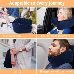 Fillable Travel Neck Pillow