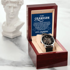 Openwork Watch - For Grandson From Grandma