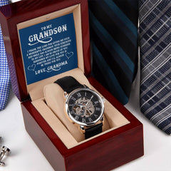 Openwork Watch - For Grandson From Grandma